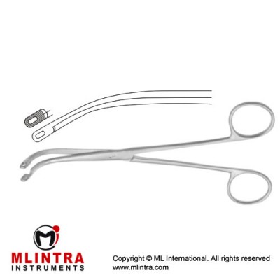 Heiming Kidney Stone Forcep Fig. 2 Stainless Steel, 17 cm - 6 3/4"